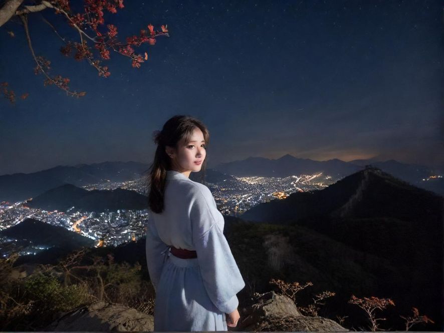 佛山夜场会所炫彩夜景外观