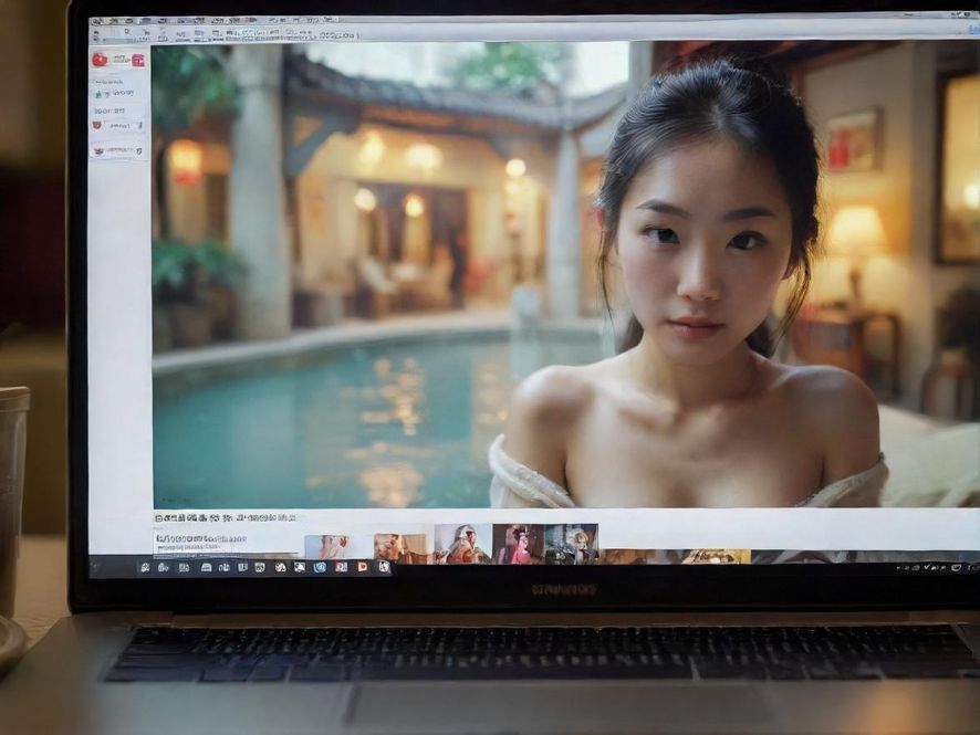 一位用户在家中舒适地浏览广州百花园社区论坛