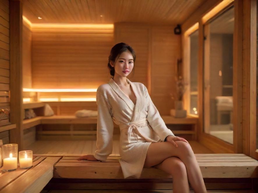 沙井桑拿会所休息区环境展示