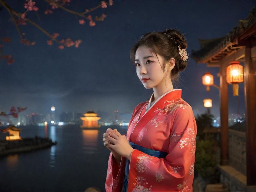 广州某隐藏会所的夜晚入口,灯光昏黄,显得有些神秘低调。