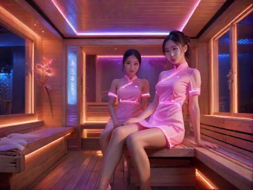 佛山桑拿会所内部场景