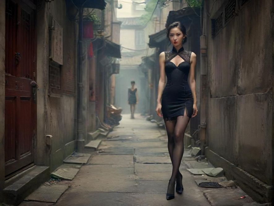 广州城市隐秘一角