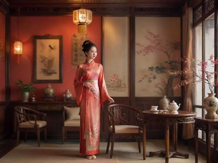 深圳休闲茶室雅致装修