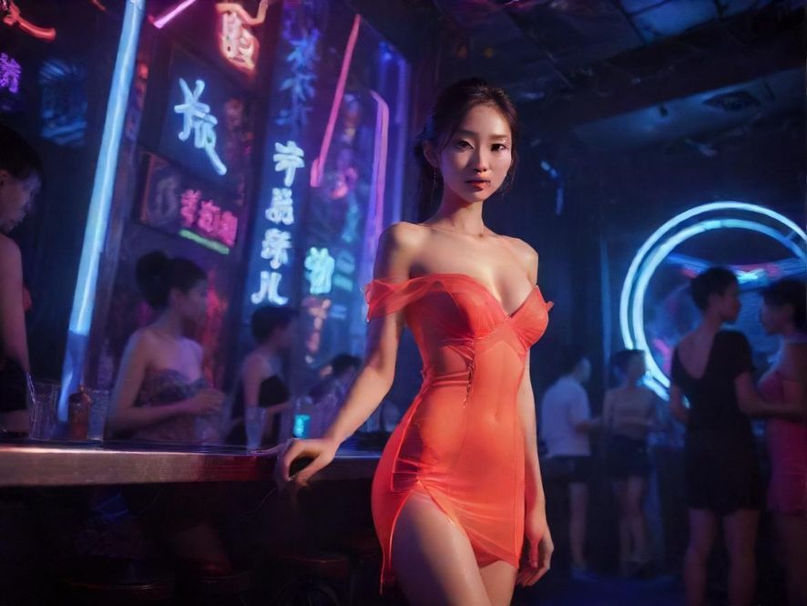 深圳夜场会所的派对舞池,充满活力与激情