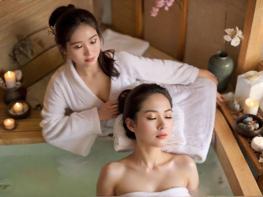 一次愉快的休闲体验场景