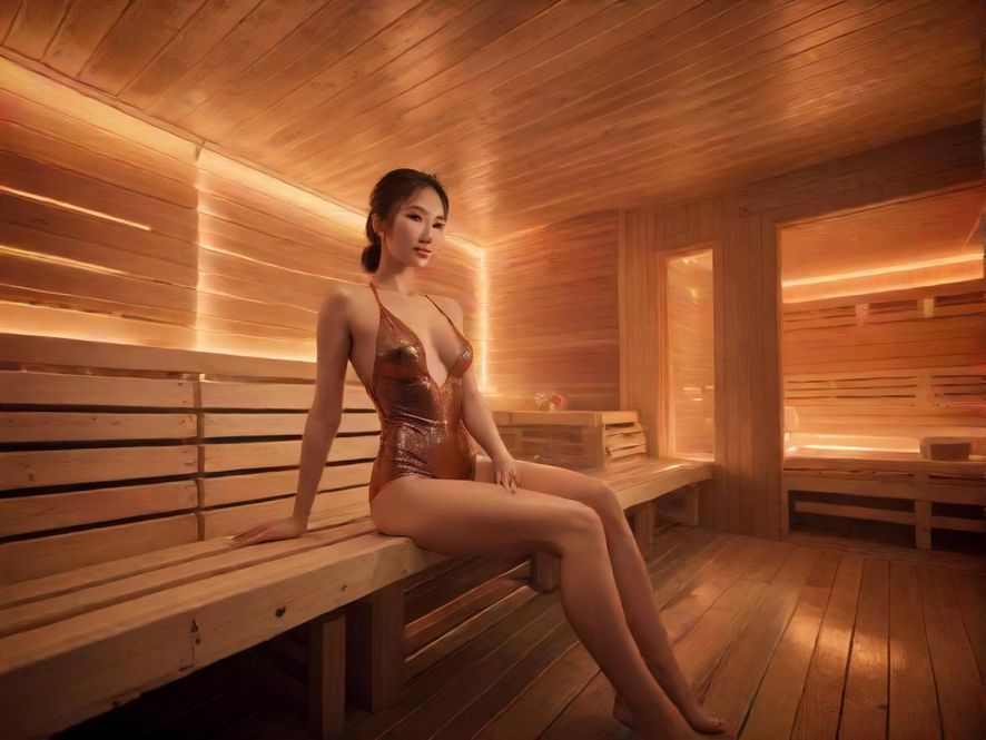 深圳民治舒适桑拿会所休息区