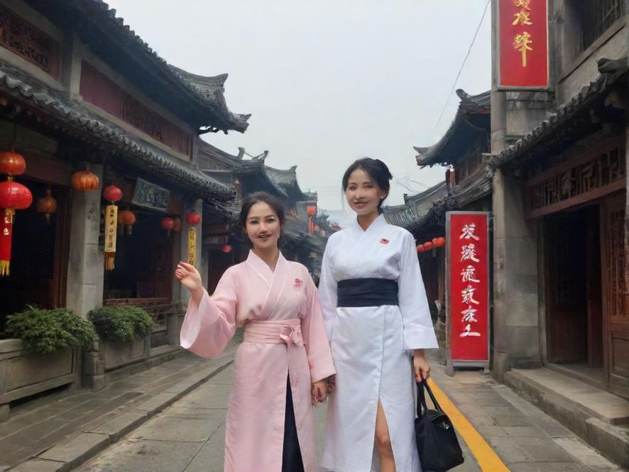 广州某处隐秘巷道,暗示私密场所的入口