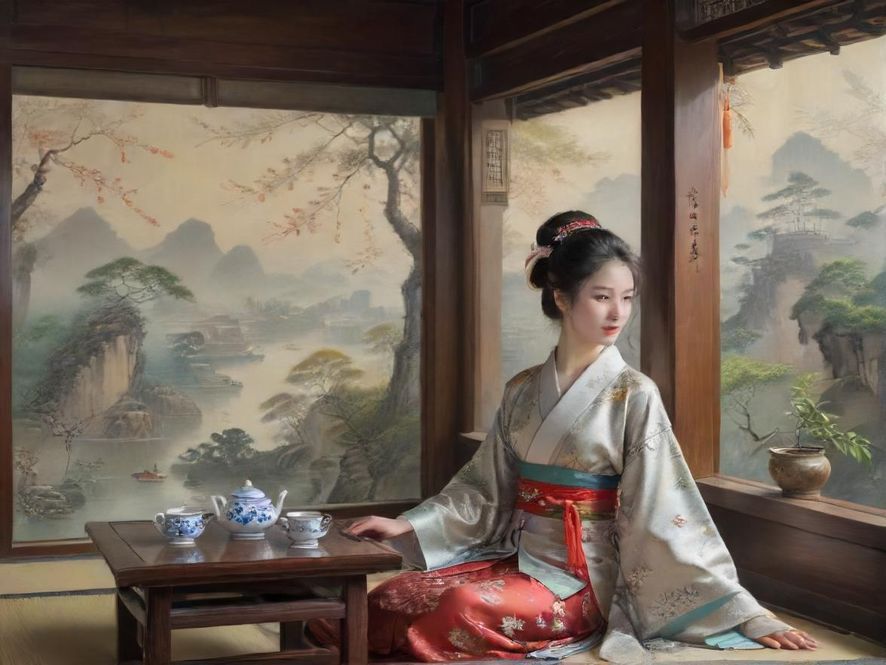 广州品茶工作室内部环境