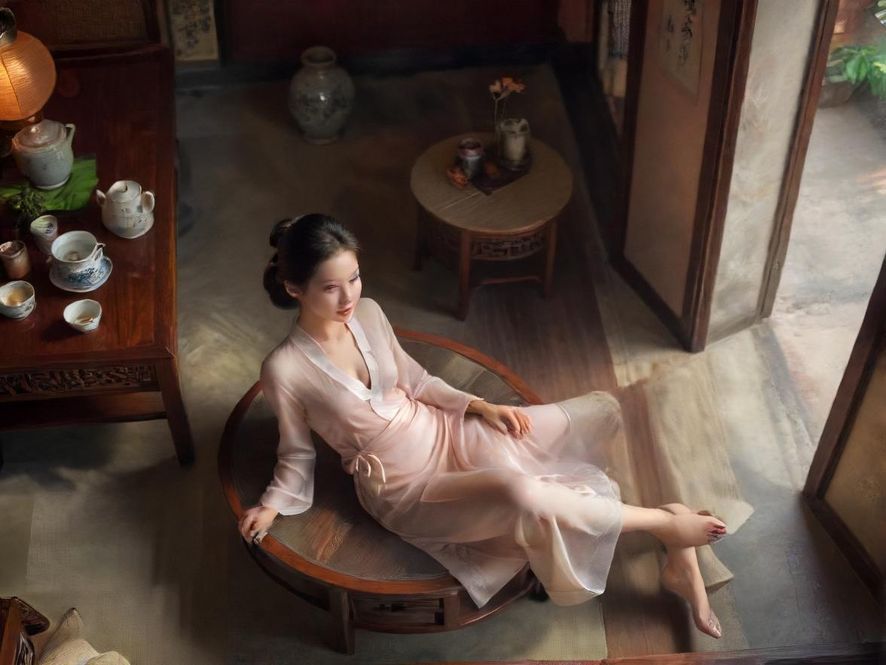 深圳坪山高端茶社内部环境展示