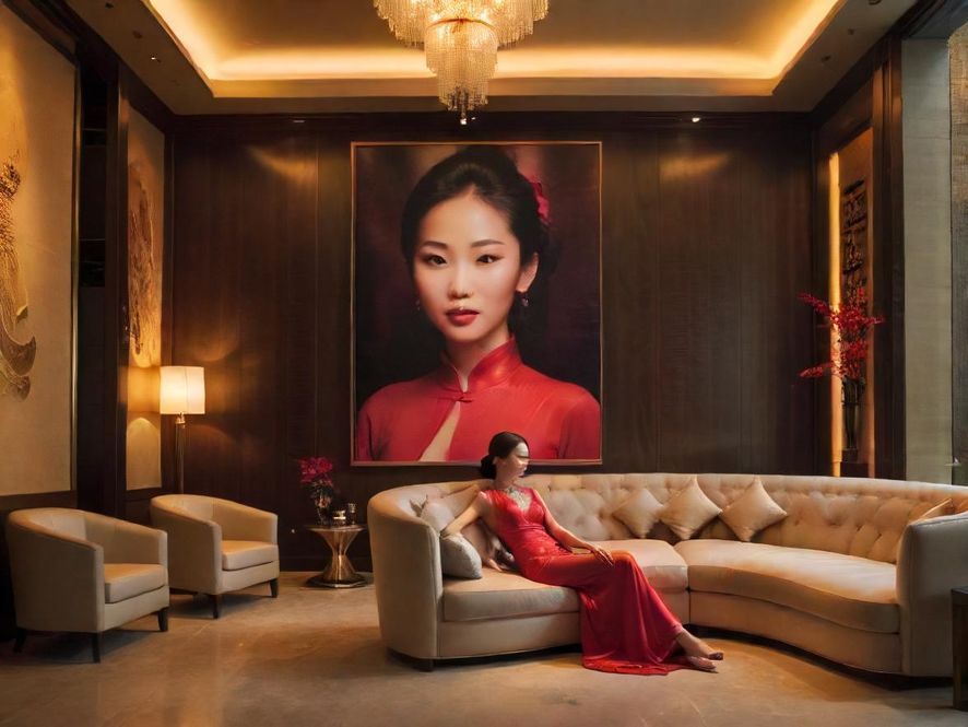 深圳TY会所休息大厅