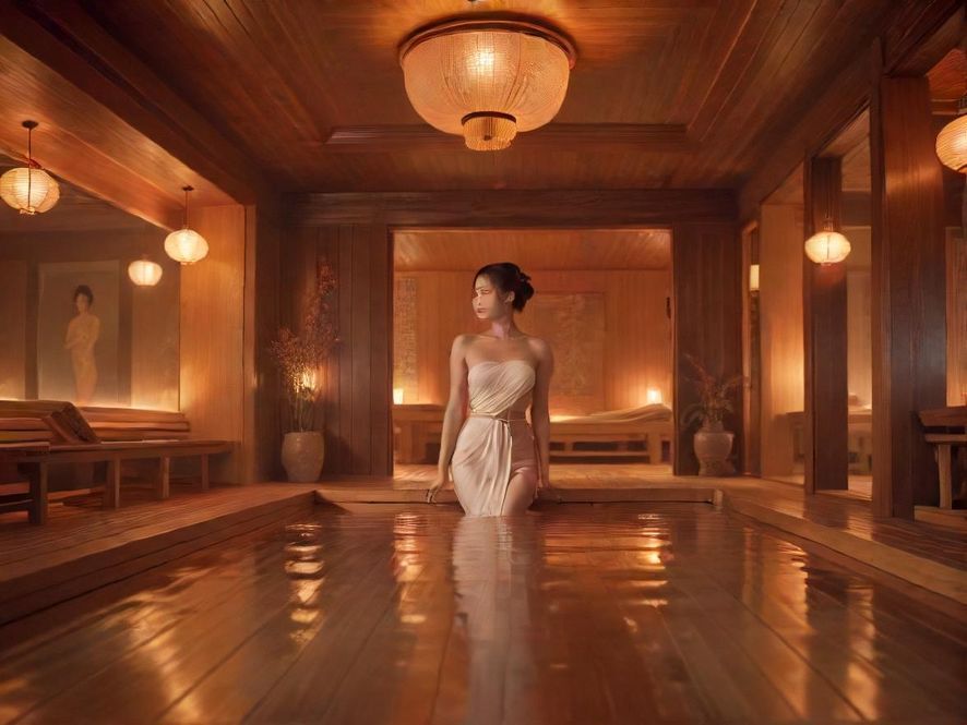 广东高端休闲会所大厅内景