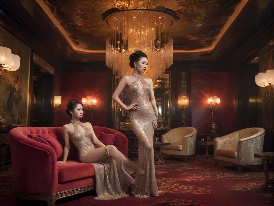 深圳一家高端工作室的豪华休息区