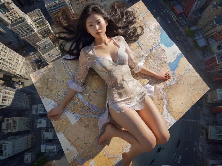 一张城市地图上，一个光标正指向某个区域，象征着找到靠谱目的地。