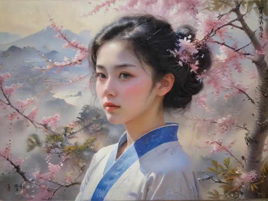 一位女性在温馨的室内环境中享受按摩，面部表情放松，近景特写展现其沉浸在舒适体验中的状态