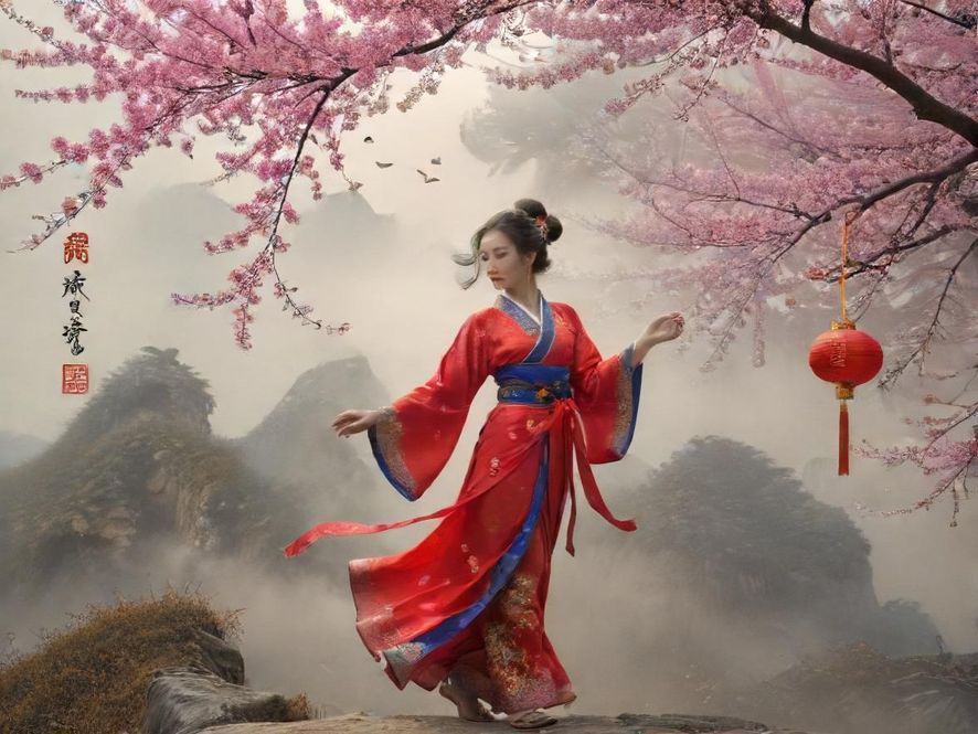 一群年轻人在充满艺术气息的咖啡馆里轻松交流，俯视视角，暖色调光线，营造出舒适的创意空间氛围