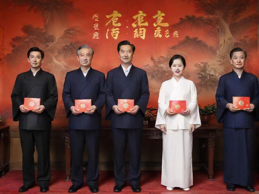 一群年轻人在qmzj论坛上交流心得,咖啡馆里充满了活力和欢声笑语