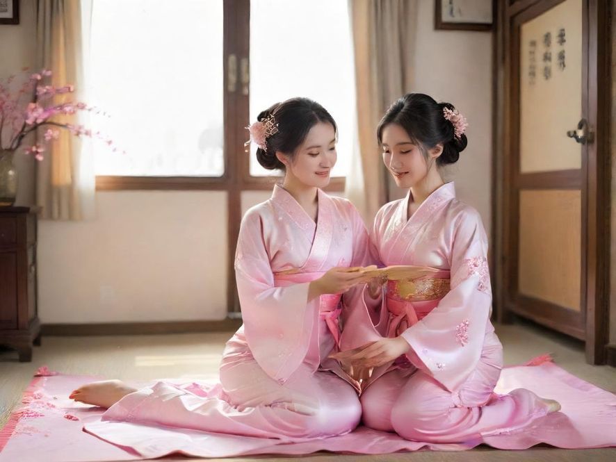 熟女优雅微笑侧面特写